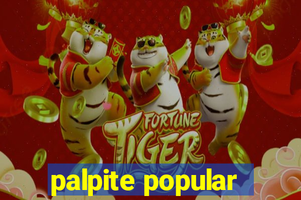 palpite popular