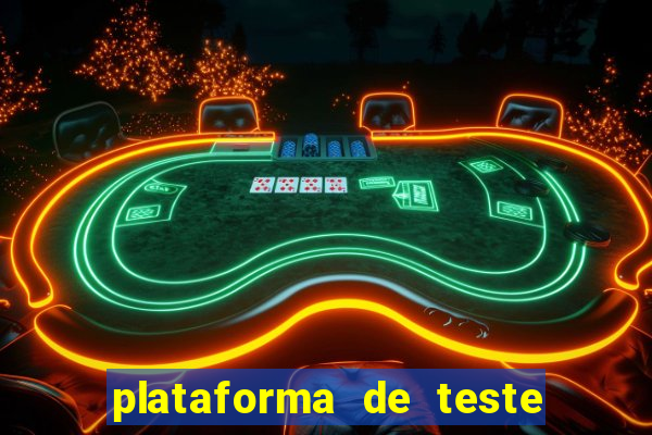 plataforma de teste de jogos pg