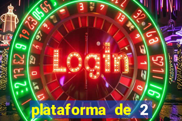 plataforma de 2 reais cassino