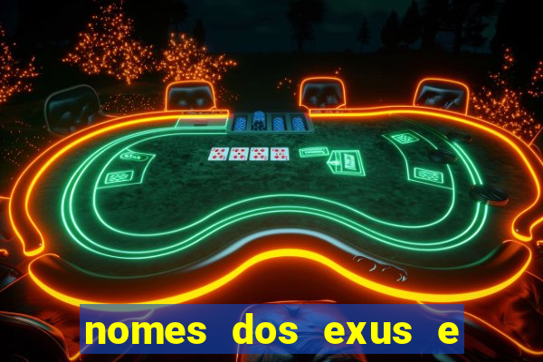 nomes dos exus e seus significados